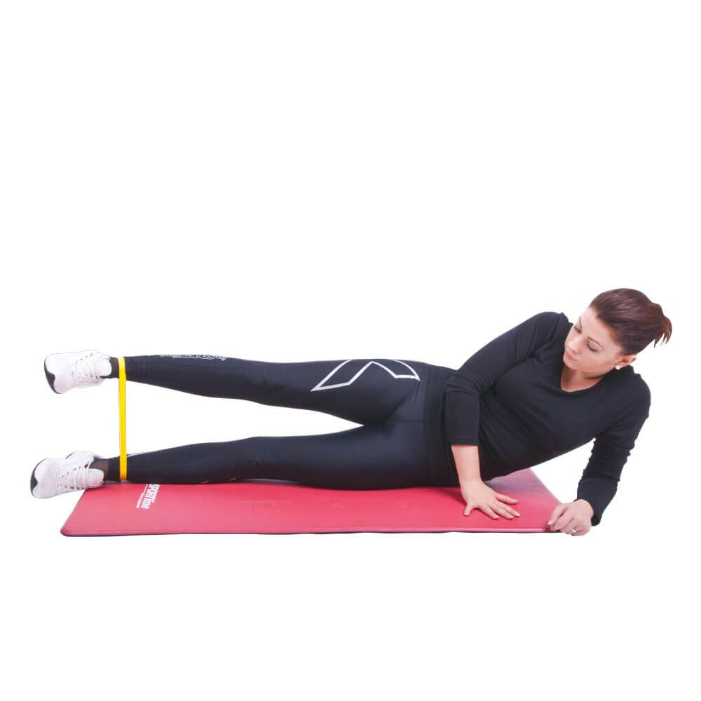INSPORTLINE - FITNESS GUMISZALAG HANGY X-HEAVY 55X3 CM / 4 KG KÉK