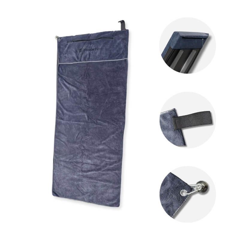 INSPORTLINE - FITNESS TÖRÖLKÖZŐ BENCHBUDDY 120X50 CM - SZÜRKE