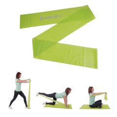 INSPORTLINE - FITNESZ GUMISZALAG CLINGY 170CM/1KG LIME