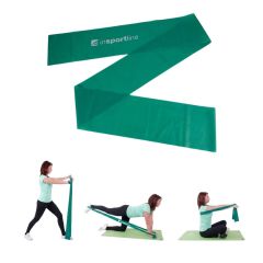 INSPORTLINE - FITNESZ GUMISZALAG CLINGY 170CM/4,25 KG - ZÖLDES-KÉK
