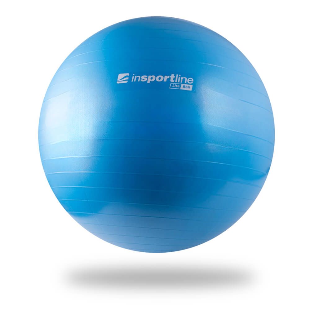 INSPORTLINE - GIMNASZTIKAI LABDA LITE BALL 55 CM - FEKETE
