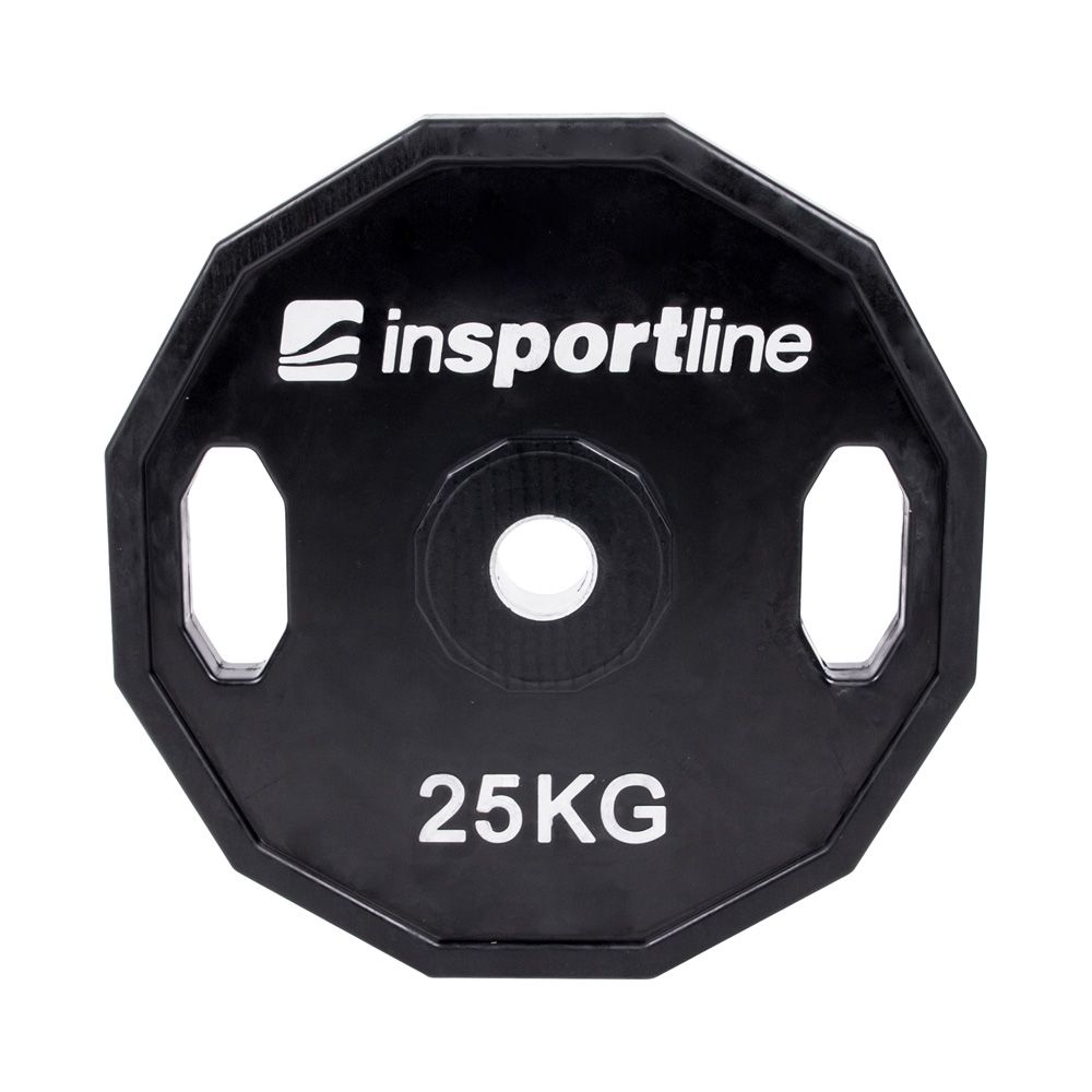 INSPORTLINE - GUMIS SÚLYTÁRCSA SZETT RUBERTON 30MM 1,25-25 KG