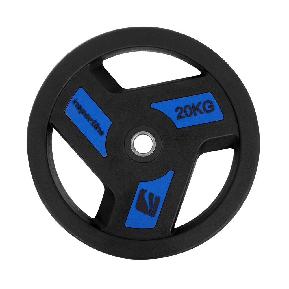 INSPORTLINE - GUMIS SÚLYZÓTÁRCSA HERK 20 KG 30 MM