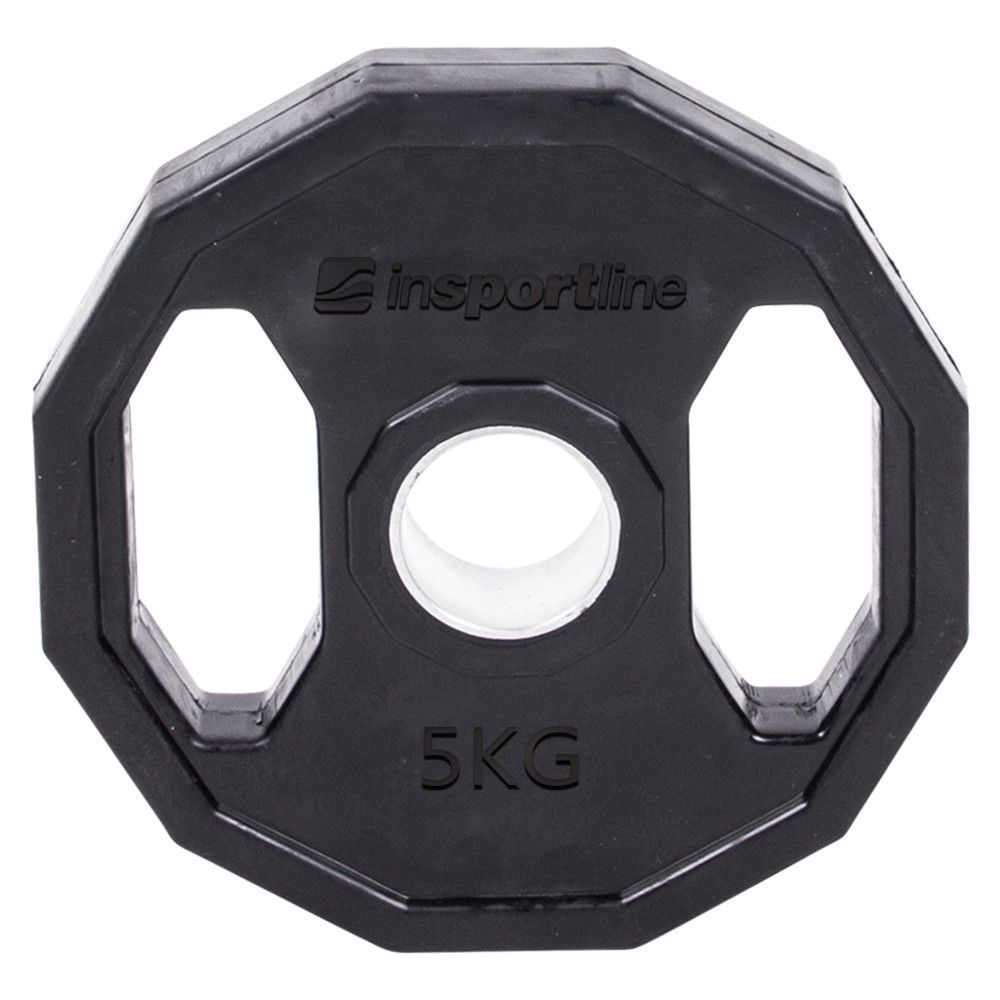 INSPORTLINE - GUMÍROZOTT OLIMPIAI SÚLYZÓTÁRCSA RUBERTON 5 KG 50 MM