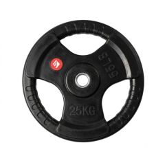INSPORTLINE - GUMÍROZOTT SÚLYTÁRCSA GRATON 25 KG 30 MM