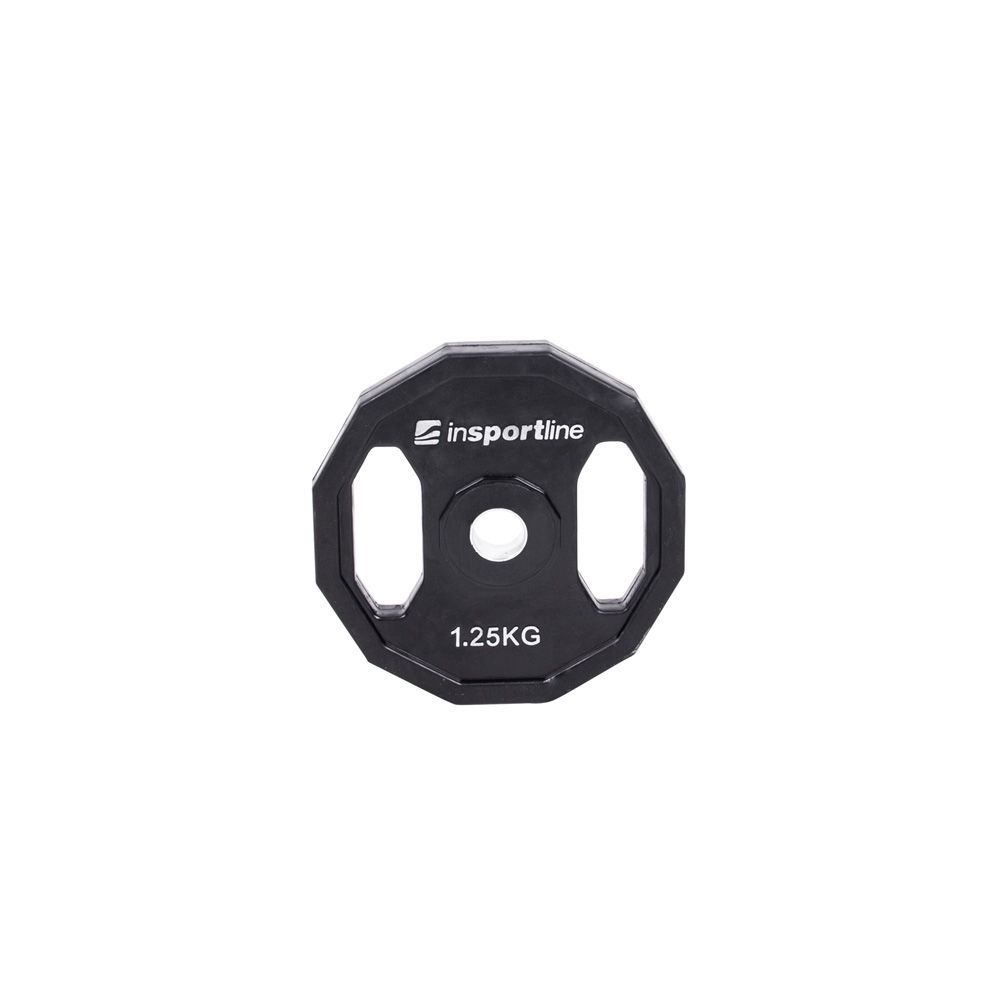 INSPORTLINE - GUMÍROZOTT SÚLYZÓTÁRCSA RUBERTON 1,25 KG
