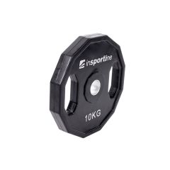 INSPORTLINE - GUMÍROZOTT SÚLYZÓTÁRCSA RUBERTON 10 KG 30 MM