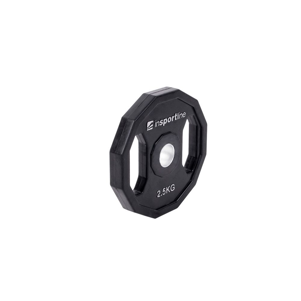 INSPORTLINE - GUMÍROZOTT SÚLYZÓTÁRCSA RUBERTON 2,5 KG 30 MM