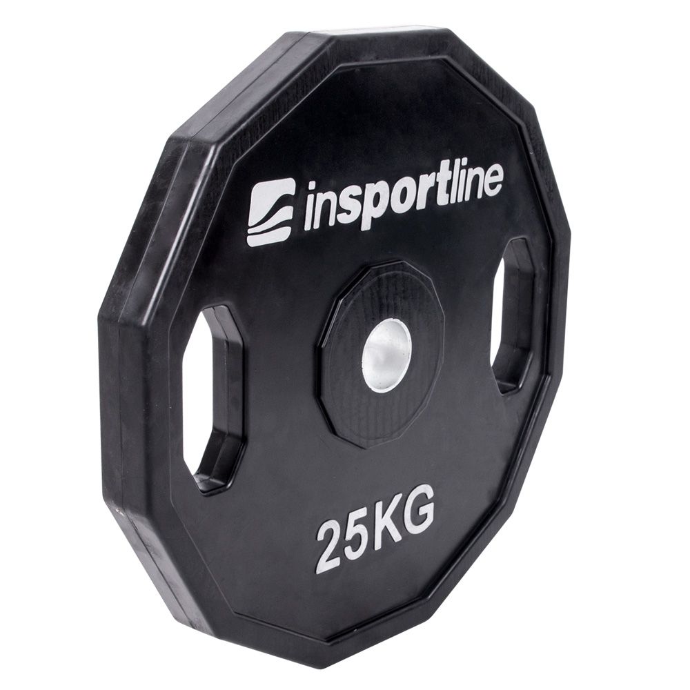 INSPORTLINE - GUMÍROZOTT SÚLYZÓTÁRCSA RUBERTON 25 KG