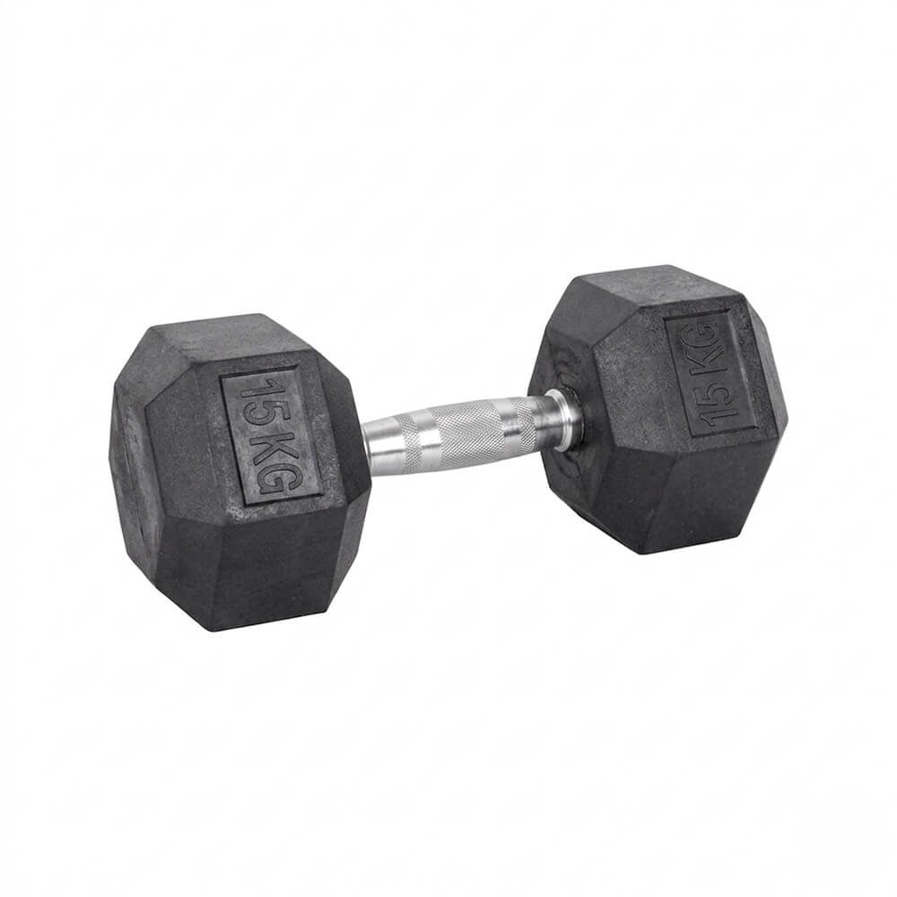 INSPORTLINE - HATSZÖGLETŰ SÚLYZÓ HEXSTEEL 15 KG