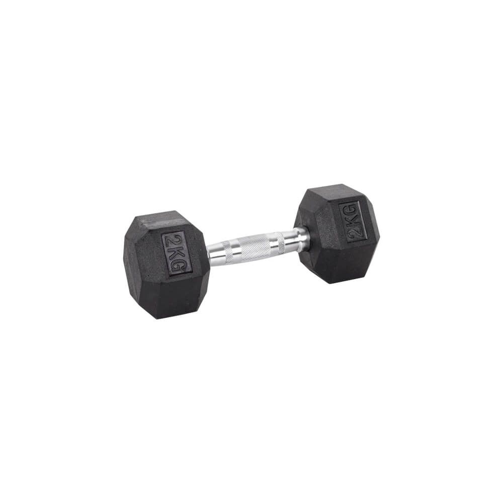 INSPORTLINE - HATSZÖGLETŰ SÚLYZÓ HEXSTEEL 2 KG
