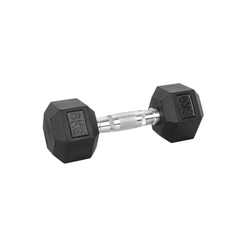 INSPORTLINE - HATSZÖGLETŰ SÚLYZÓ HEXSTEEL 6 KG