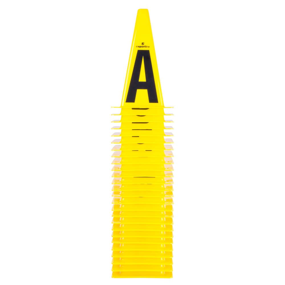 INSPORTLINE - JELZŐBÓJA ALPHABET 23 CM INSPORTLINE - JELZŐBÓJA ALPHABET 23 CM