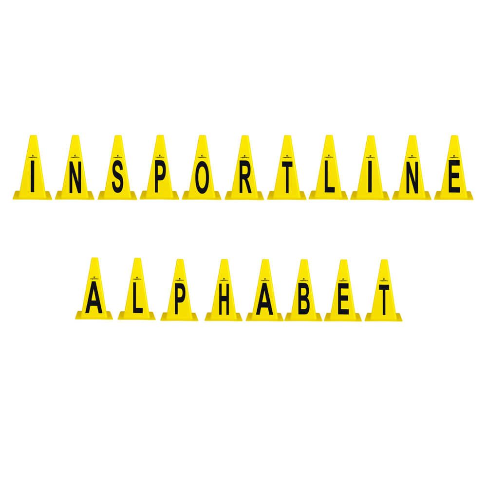 INSPORTLINE - JELZŐBÓJA ALPHABET 23 CM INSPORTLINE - JELZŐBÓJA ALPHABET 23 CM