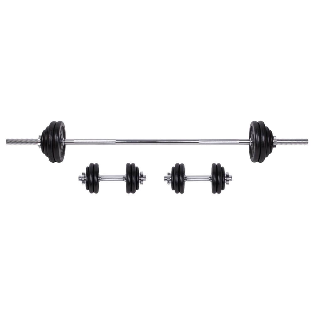 INSPORTLINE - KOFFERES SÚLYZÓ SZETT 50 KG INSPORTLINE - KOFFERES SÚLYZÓ SZETT 50 KG