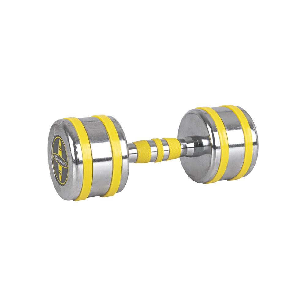 INSPORTLINE - KRÓM SÚLYZÓ YELLSTEEL 10 KG
