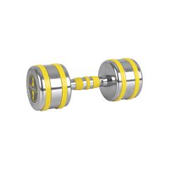 INSPORTLINE - KRÓM SÚLYZÓ YELLSTEEL 10 KG