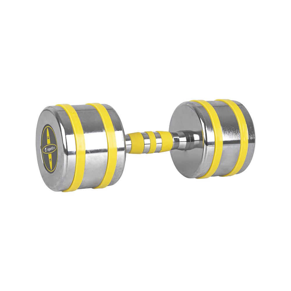 INSPORTLINE - KRÓM SÚLYZÓ YELLSTEEL 12 KG