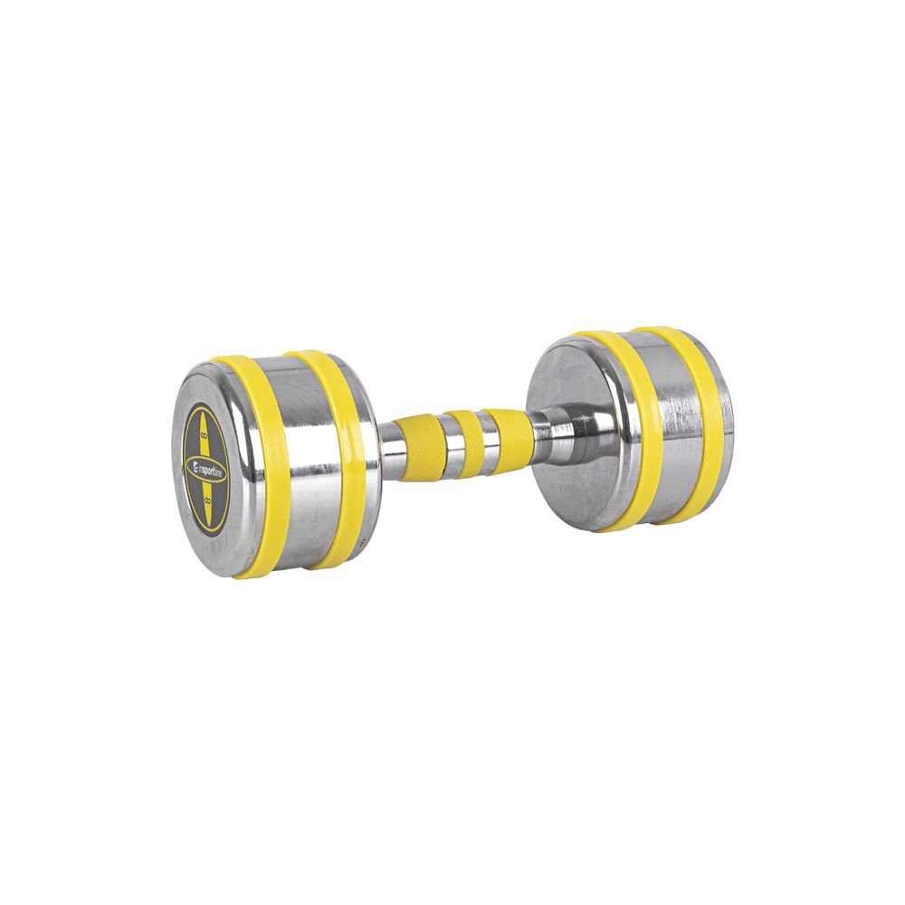 INSPORTLINE - KRÓM SÚLYZÓ YELLSTEEL 6 KG