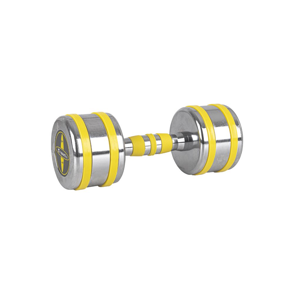 INSPORTLINE - KRÓM SÚLYZÓ YELLSTEEL 9 KG