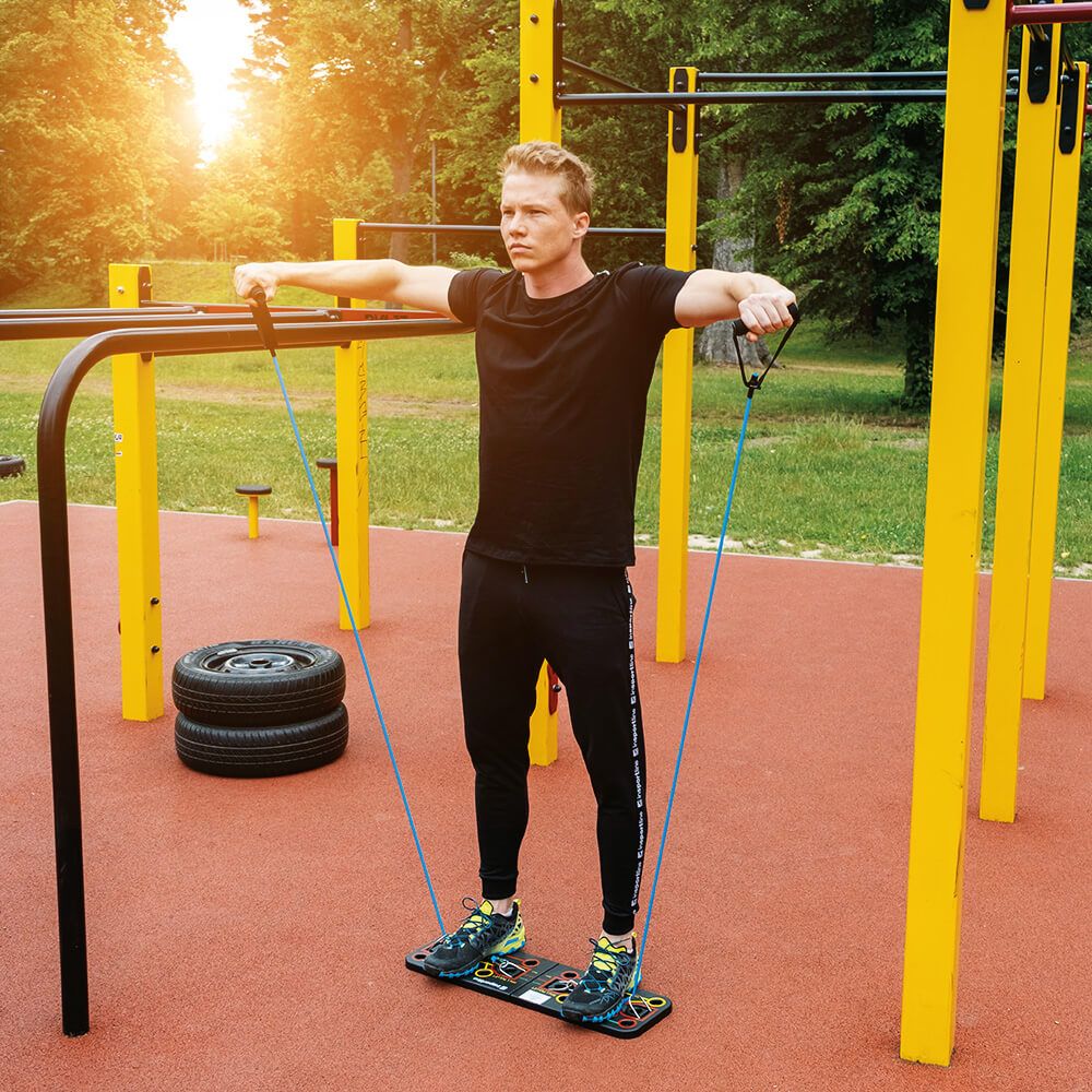 INSPORTLINE - MULTIFUNKCIÓS FEKVŐTÁMASZ KERET PUSHAP