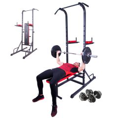 INSPORTLINE - MULTIFUNKCIÓS HÚZÓDZKODÓ ÉS SÚLYZÓ SZETT POWER TOWER X-150 3-50 KG