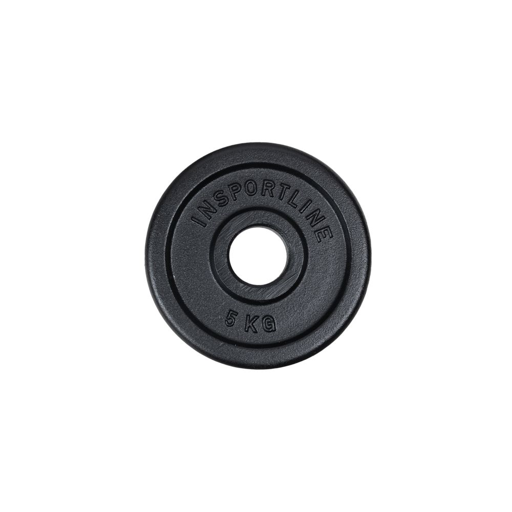 INSPORTLINE - OLIMPIAI SÚLYTÁRCSÁK KÉSZLETE CASTBLACK 2-20 KG INSPORTLINE - OLIMPIAI SÚLYTÁRCSÁK KÉSZLETE CASTBLACK 2-20 KG