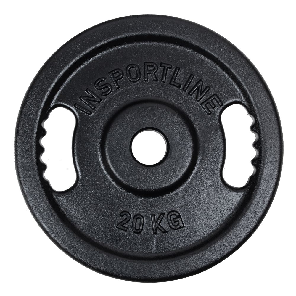 INSPORTLINE - OLIMPIAI SÚLYTÁRCSÁK KÉSZLETE CASTBLACK 2-20 KG INSPORTLINE - OLIMPIAI SÚLYTÁRCSÁK KÉSZLETE CASTBLACK 2-20 KG