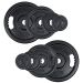 INSPORTLINE - OLIMPIAI SÚLYTÁRCSÁK KÉSZLETE CASTBLACK 2-20 KG