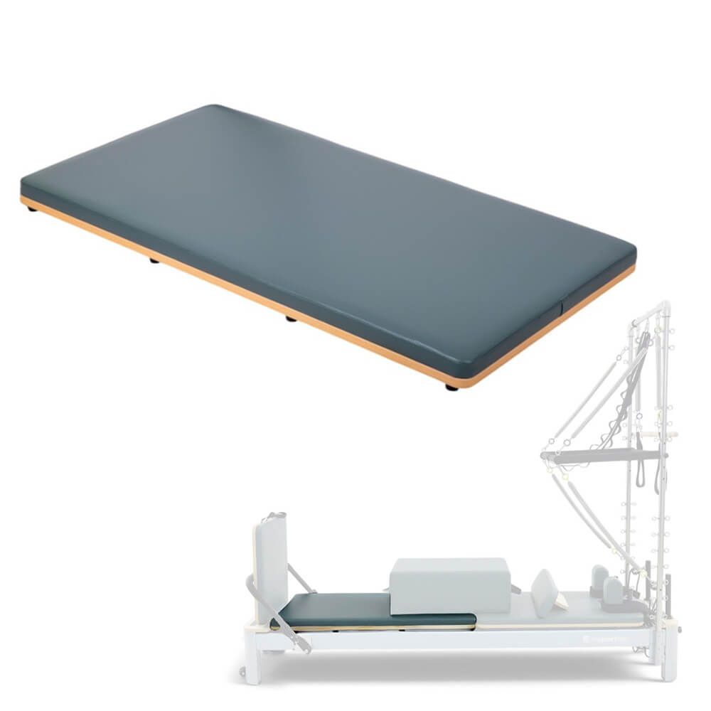 INSPORTLINE - PLATFORMMATRAC OQUILER PILATES REFORMERHEZ - ZÖLD-KÉK