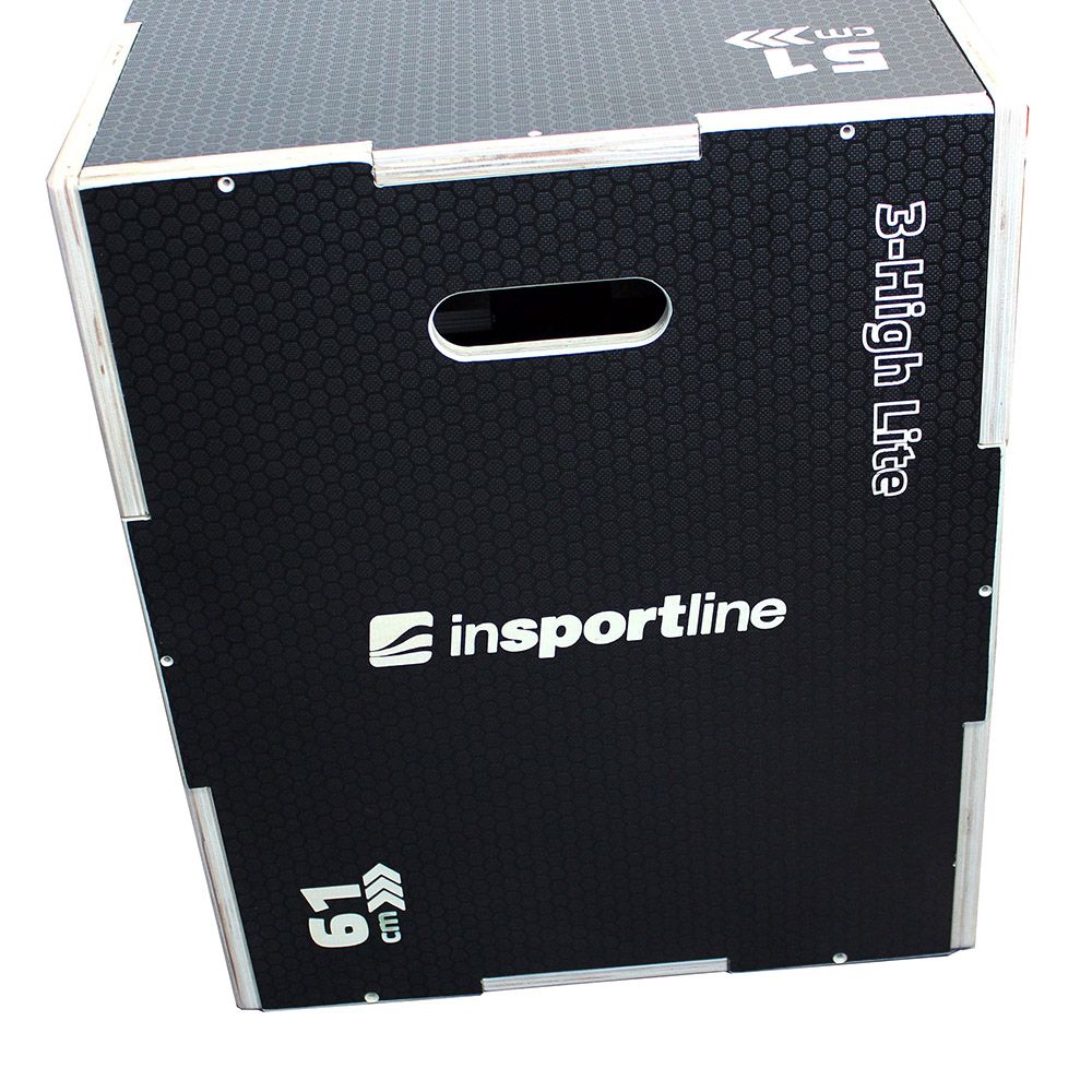 INSPORTLINE - PLYOMETRIKUS DOBOZ 3-HIGH LITE 76X61X51CM