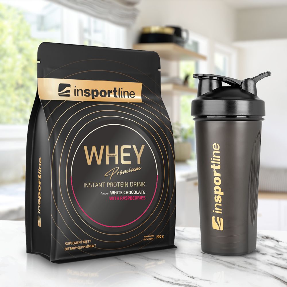 INSPORTLINE - SHAKER 600 ML - FEKETE