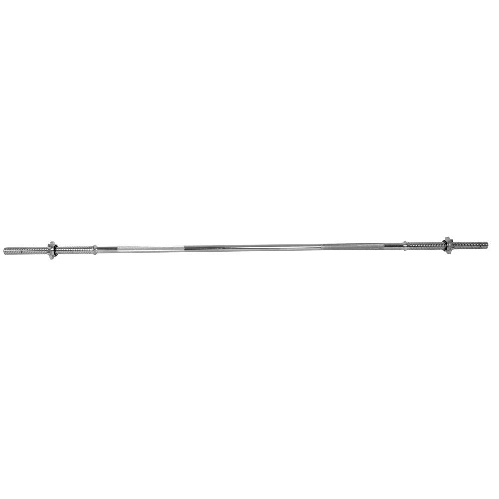 INSPORTLINE - SÚLYEMELŐRÚD RB-47T EGYENES 120CM/30MM MENETTEL ÉS BIZTONSÁGI RÖGZÍTŐGYŰRŰKKEL