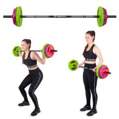 INSPORTLINE - SÚLYZÓ SZETT PUMPINO 4-19 KG