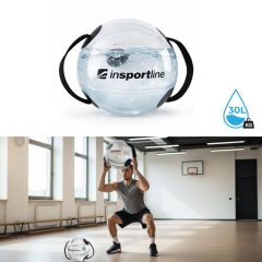 INSPORTLINE - VÍZZEL TÖLTHETŐ SÚLYLABDA FLOWBALL 40 CM / MAX. 30 KG