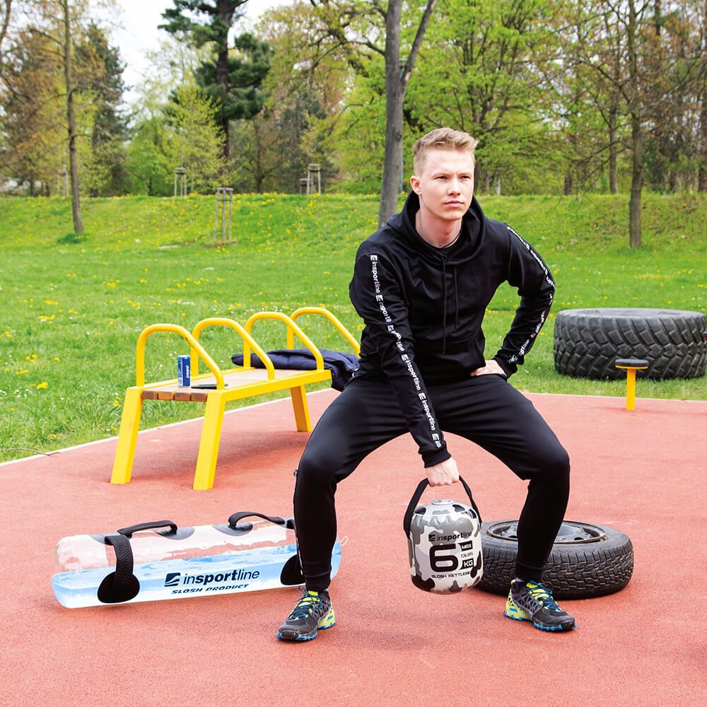 INSPORTLINE - VÍZZEL TÖLTHETŐ SÚLYZÓ QUABELL 6 KG