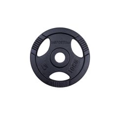 INSPORTLINE - ÖNTÖTTVAS OLIMPIAI SÚLYTÁRCSA HAMERTON BLACK 10 KG 50 MM