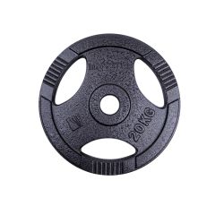INSPORTLINE - ÖNTÖTTVAS OLIMPIAI SÚLYTÁRCSA HAMERTON BLACK 20 KG 50 MM