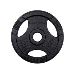 INSPORTLINE - ÖNTÖTTVAS OLIMPIAI SÚLYTÁRCSA HAMERTON BLACK 25 KG 50 MM