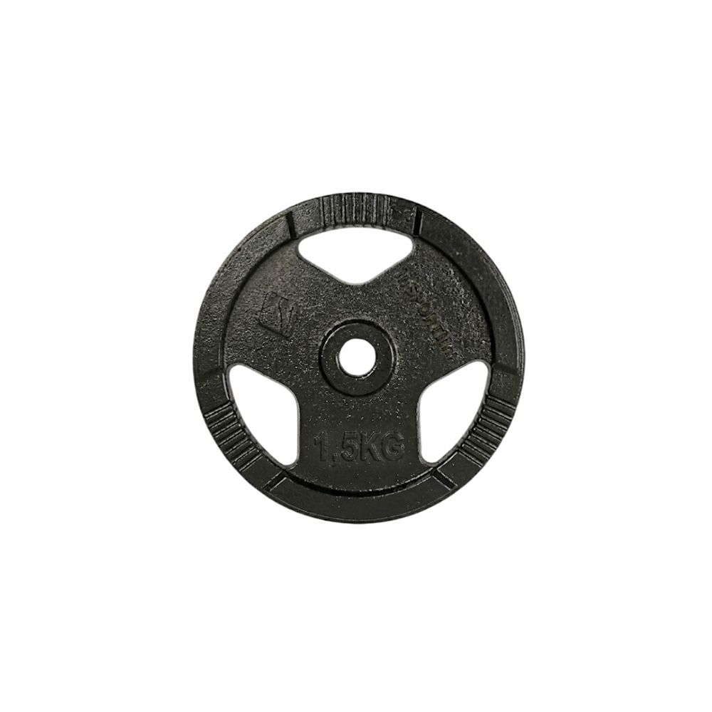 INSPORTLINE - ÖNTÖTTVAS SÚLYTÁRCSA HAMERTON BLACK 1,25 KG 30 MM