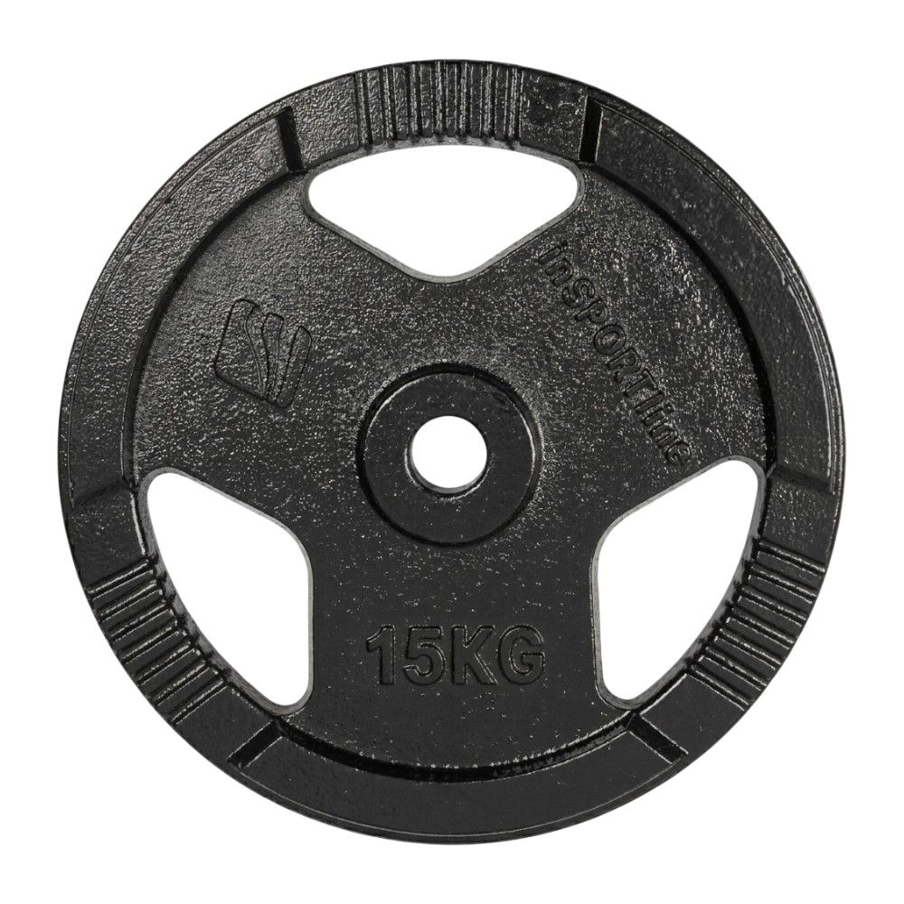 INSPORTLINE - ÖNTÖTTVAS SÚLYTÁRCSA HAMERTON BLACK 15 KG 30 MM