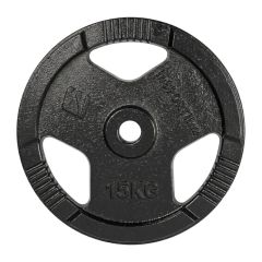 INSPORTLINE - ÖNTÖTTVAS SÚLYTÁRCSA HAMERTON BLACK 15 KG 30 MM