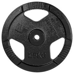 INSPORTLINE - ÖNTÖTTVAS SÚLYTÁRCSA HAMERTON BLACK 25 KG 30 MM
