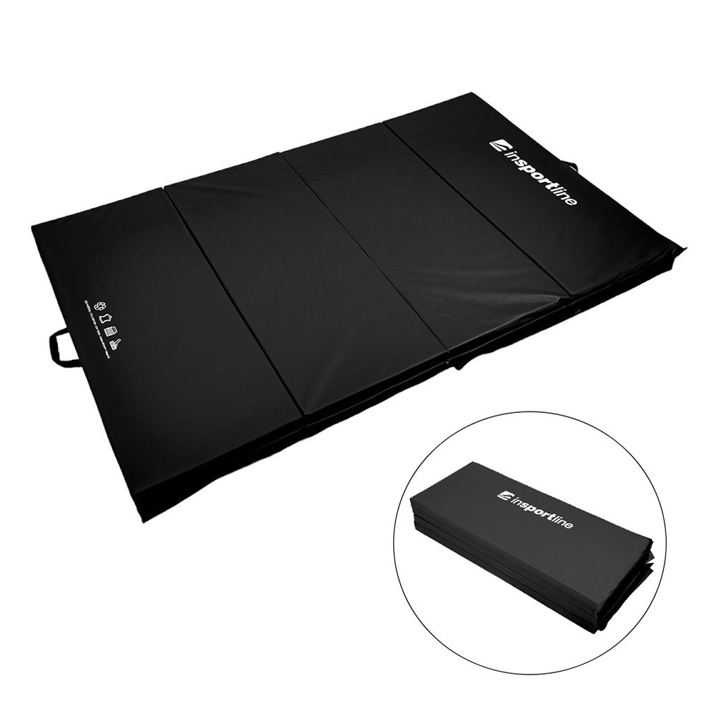 INSPORTLINE - ÖSSZEHAJTHATÓ GIMNASZTIKAI SZŐNYEG KVADFOLD 200X120X5 CM - PIROS INSPORTLINE - ÖSSZEHAJTHATÓ GIMNASZTIKAI SZŐNYEG KVADFOLD 200X120X5 CM - PIROS