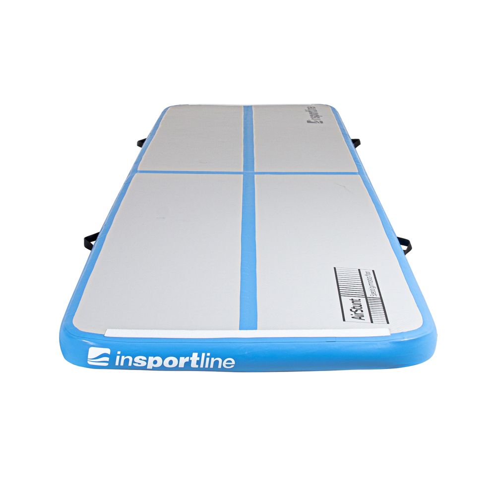 INSPORTLINE - AIRTRACK AIRSTUNT 400X100X10 CM FEHÉR-KÉK