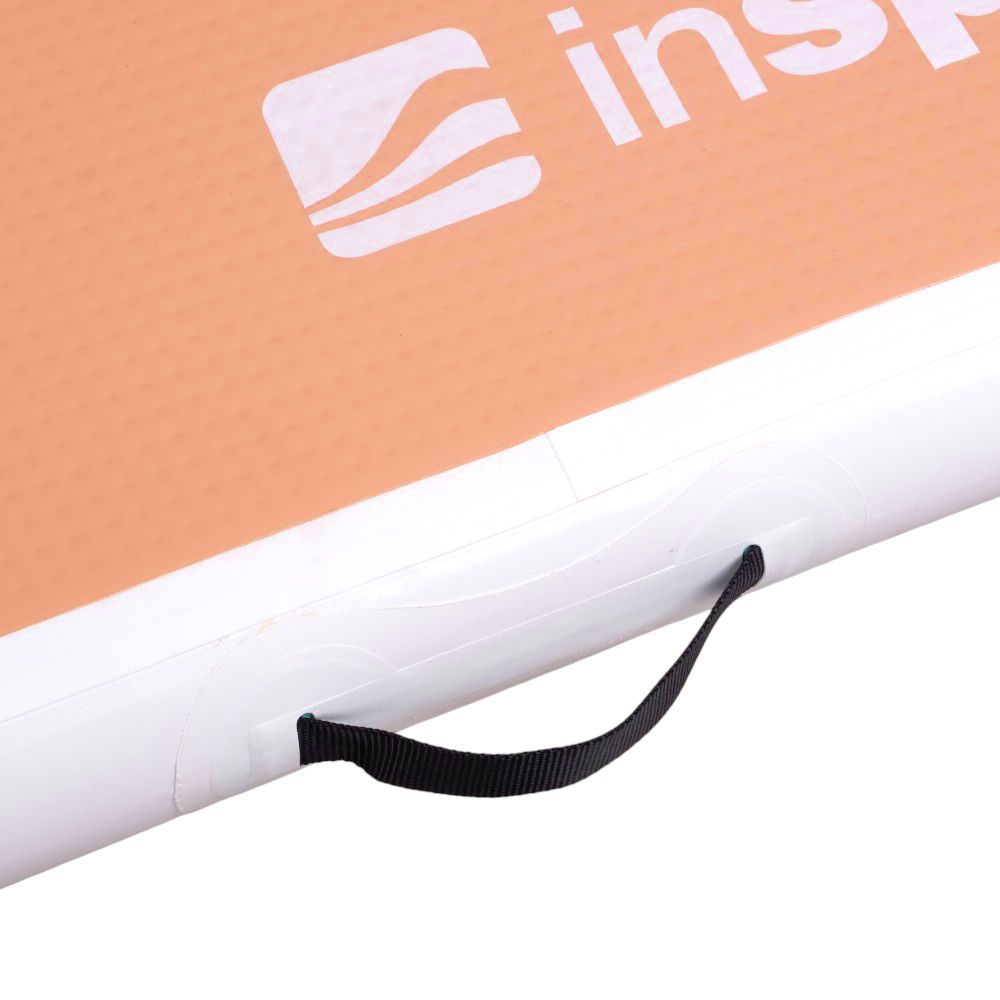 INSPORTLINE - AIRTRACK TORNASZŐNYEG AIRSTUNT 300X100X10 CM MOCHA MOUSSE KÉZI PUMPÁVAL
