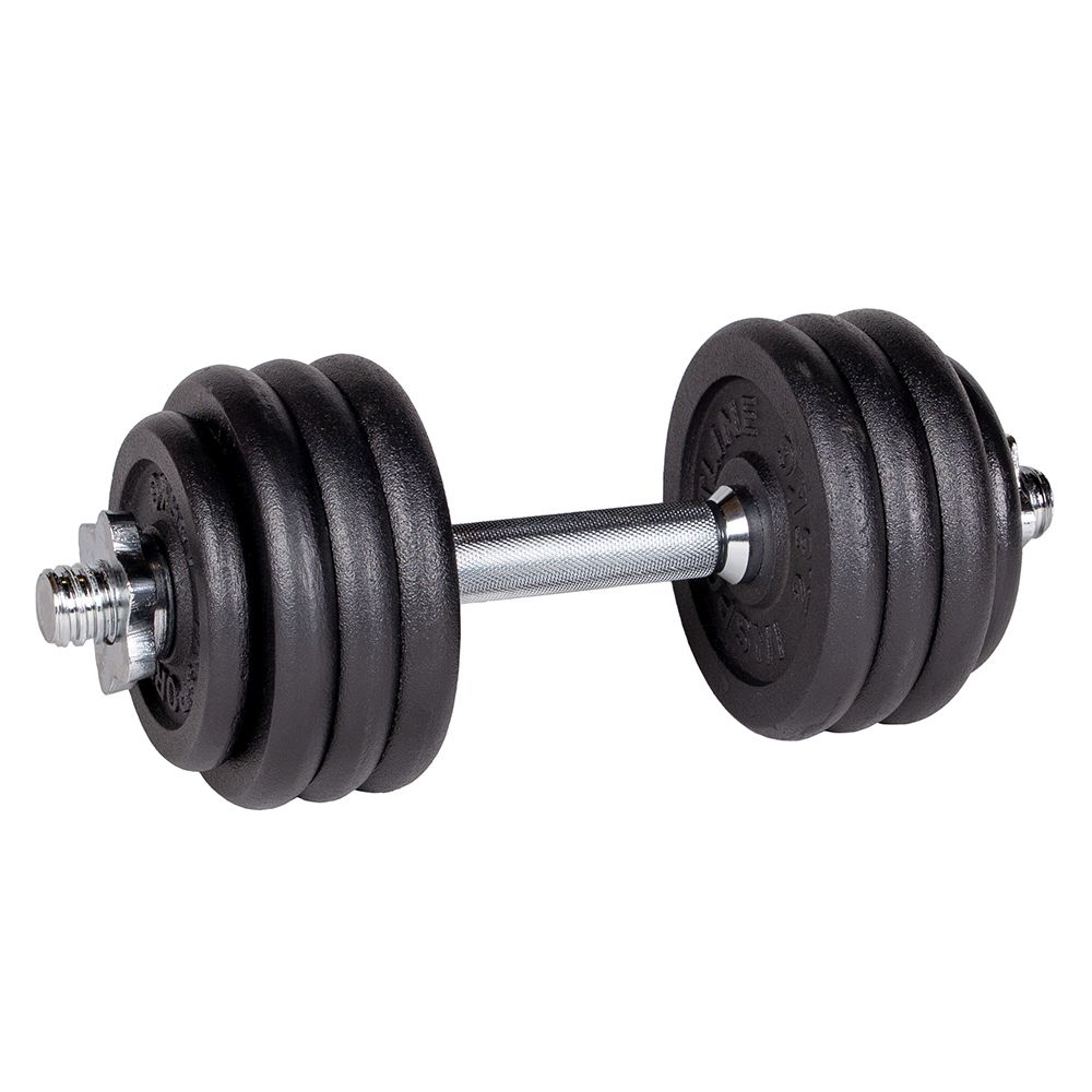 INSPORTLINE - EGYKEZES SÚLYZÓ SZETT CASTBLACK 2X20 KG