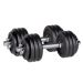 INSPORTLINE - EGYKEZES SÚLYZÓ SZETT CASTBLACK 2X20 KG