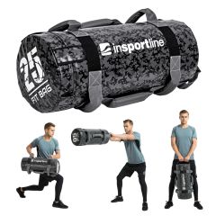 INSPORTLINE - ERŐSÍTŐ ZSÁK FOGANTYÚKKAL FITBAG CAMU 25 KG