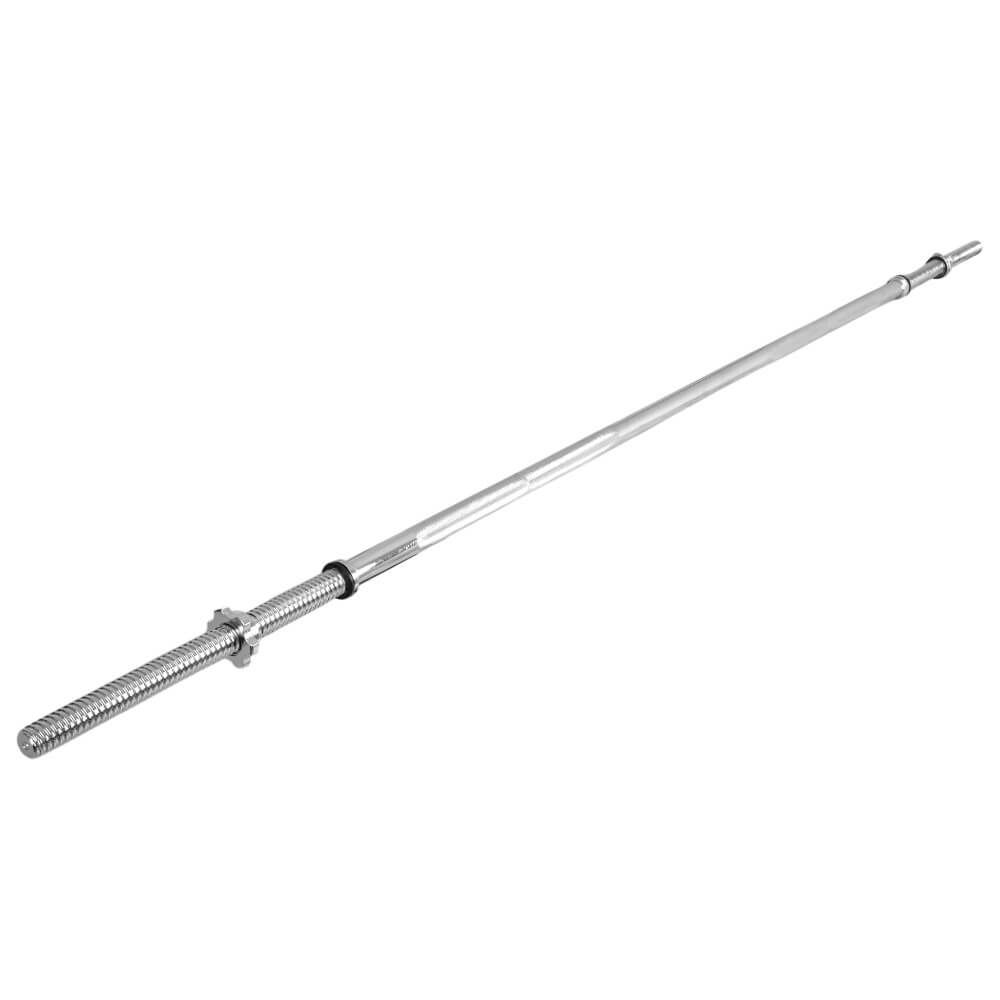 INSPORTLINE - SÚLYEMELŐ RÚD WELENORTY EGYENES 220CM/30MM MENETTEL ÉS HÜVELYEKKEL